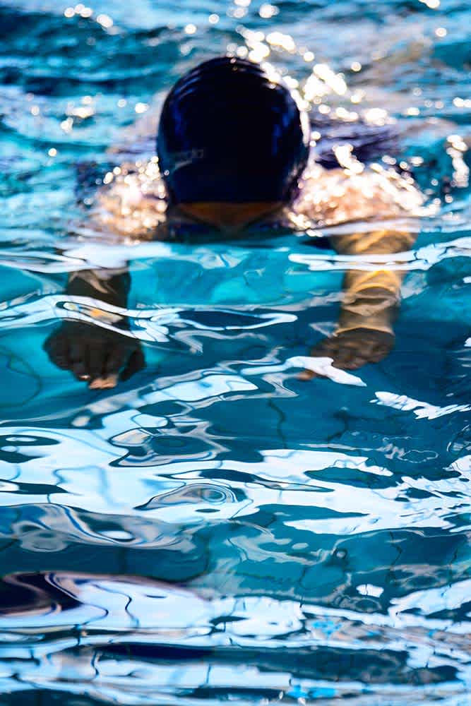 Swim 3 by Tal Paz-Fridman | Coastal Fine Art Photography Print-36" x 54", Matte Black