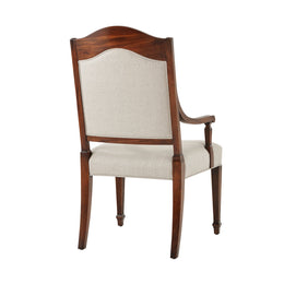 Sheraton's Satinwood Armchair - Set of 2