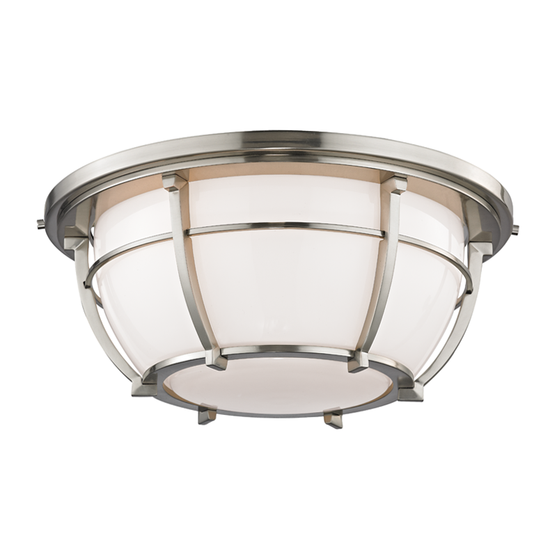 Conrad Flush Mount 6" - Satin Nickel