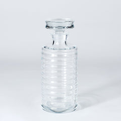 Ribbed Decanter, Tall