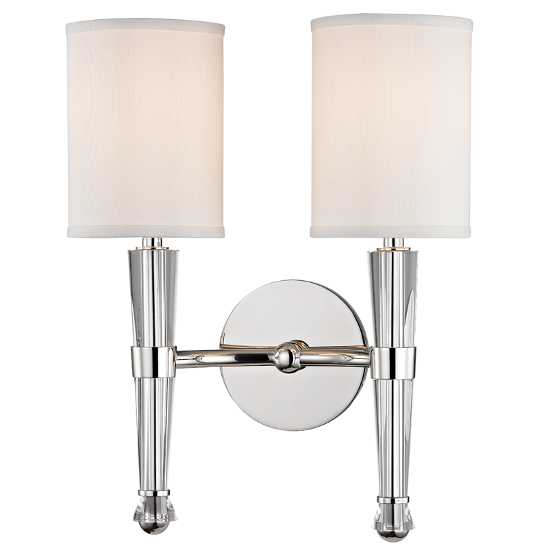 Volta Wall Sconce 11" - Polished Nickel