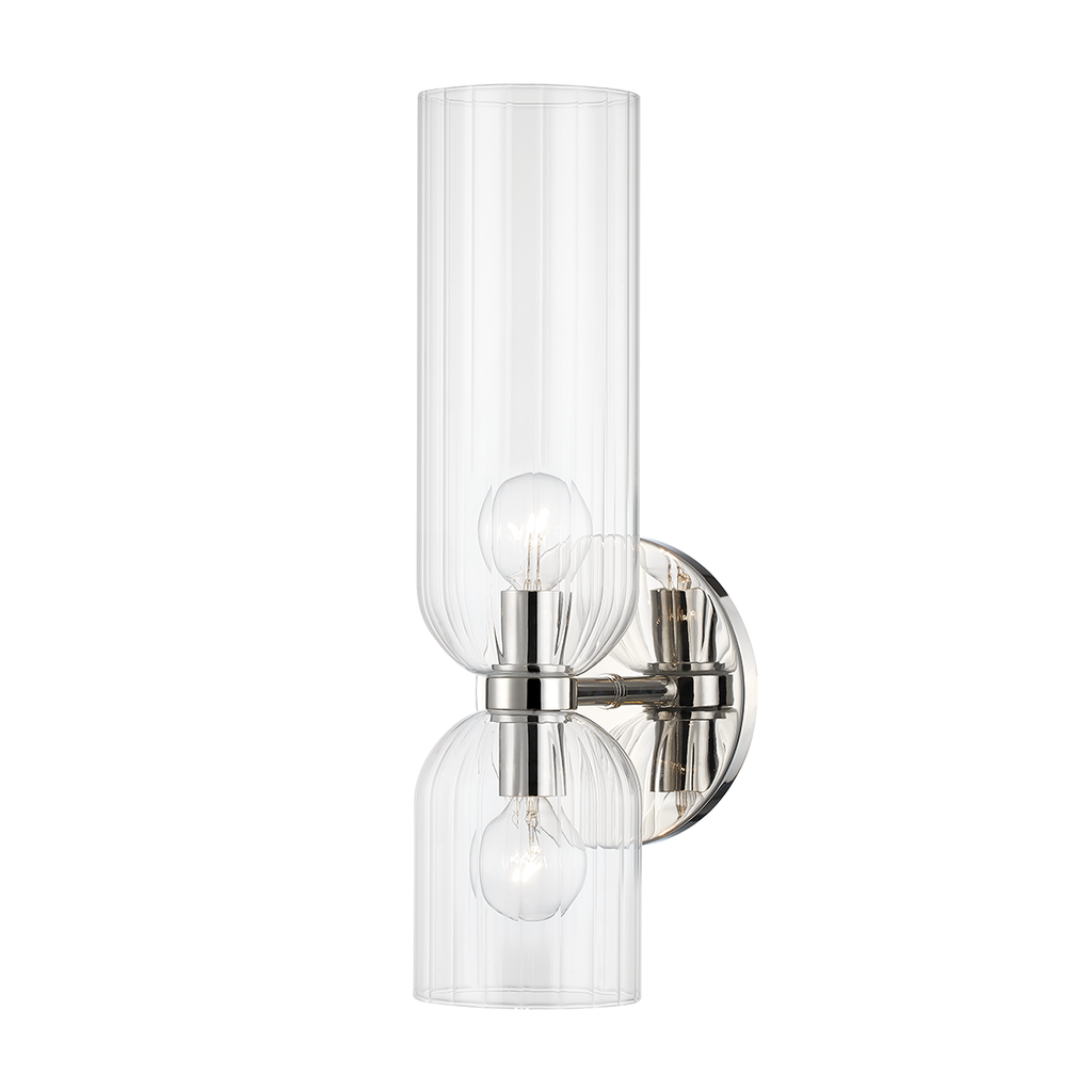 Sayville Wall Sconce - Polished Nickel
