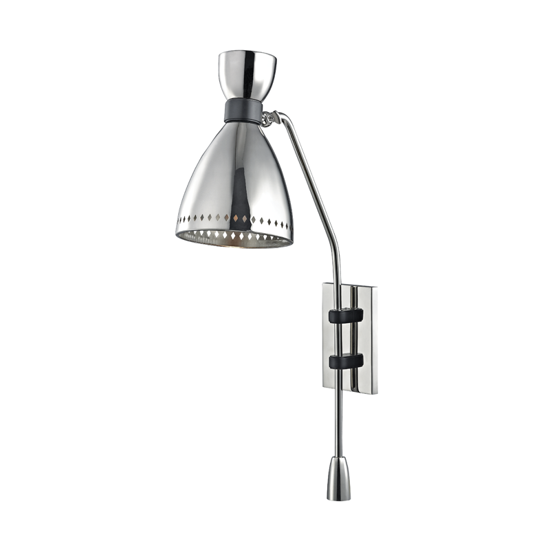 Solaris Wall Sconce - Polished Nickel