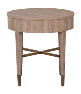 La Jolla Round End Table