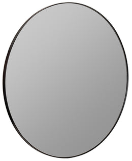 Franco Round Wall Mirror-Black