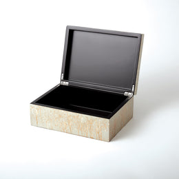 Champagne Silver Leaf Box : Champagne Silver Leaf Box (Large)