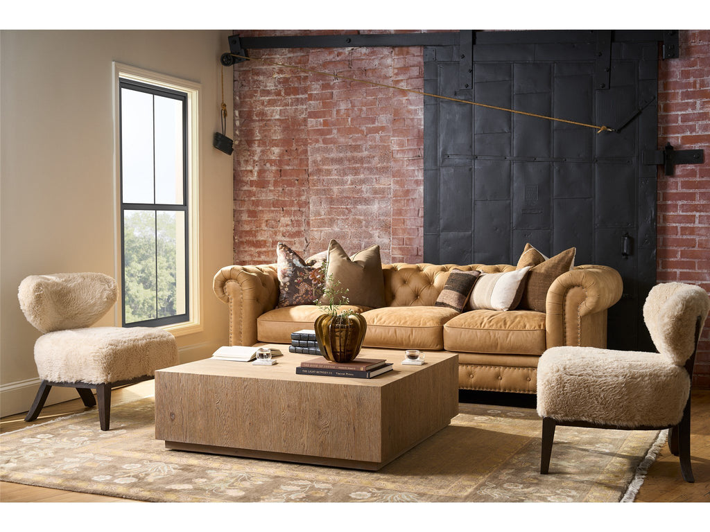 Berkeley Sofa, Winchester Sandstone Leather