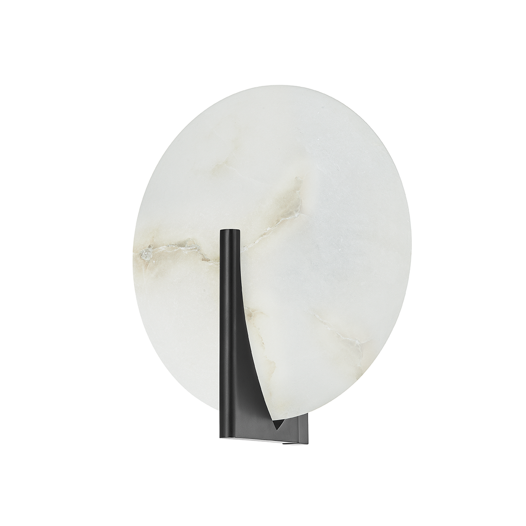 Asteria Wall Sconce, Black Brass