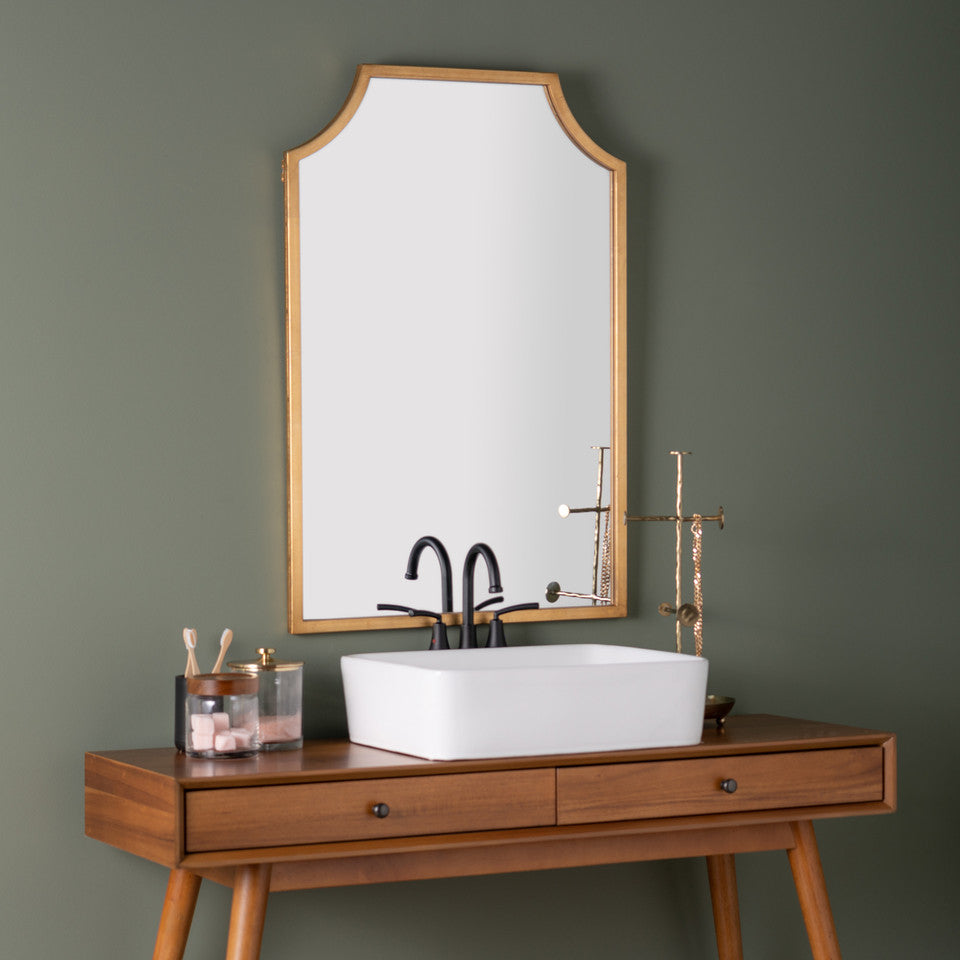 Simone Gold Wall Mirror