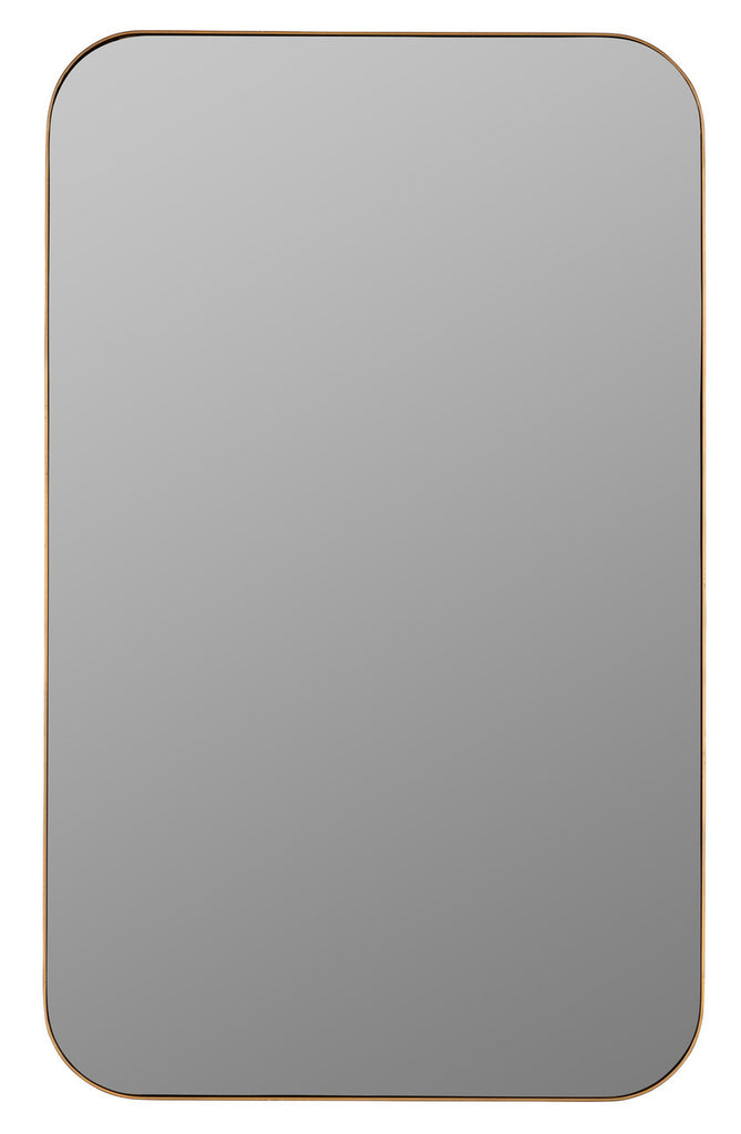 Hadley Gold Medicine Cabinet Mirror, Surface or Recess Mount