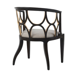 Ebonised Connaught Accent Chair