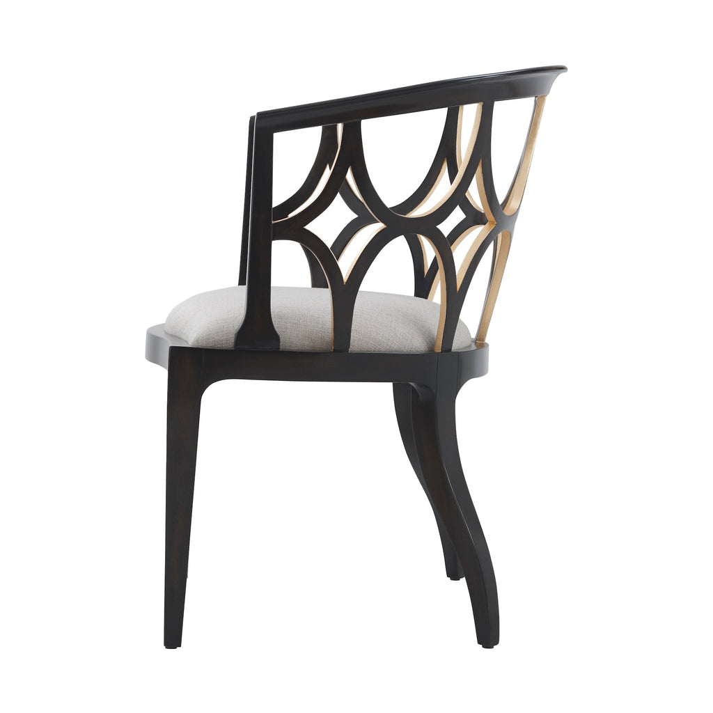 Ebonised Connaught Accent Chair