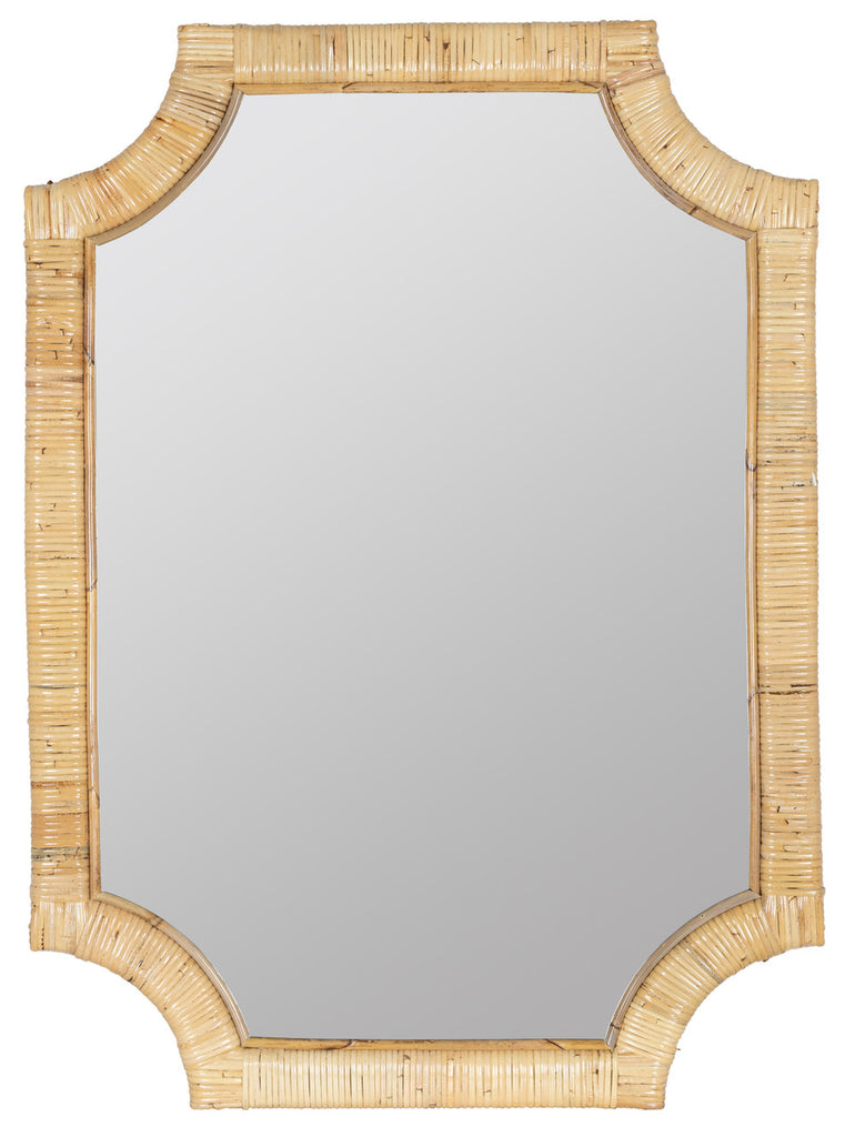 Lina Rattan Wall Mirror