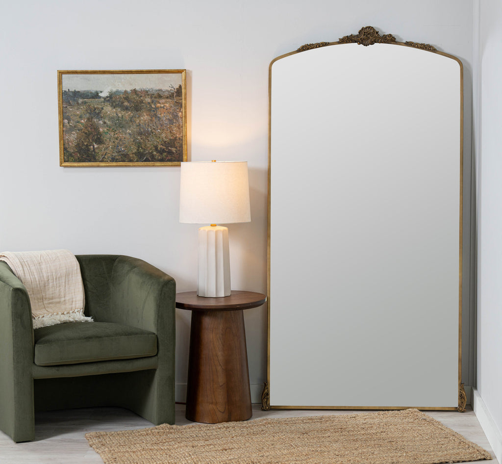 Adeline Floor Ornate Mirror