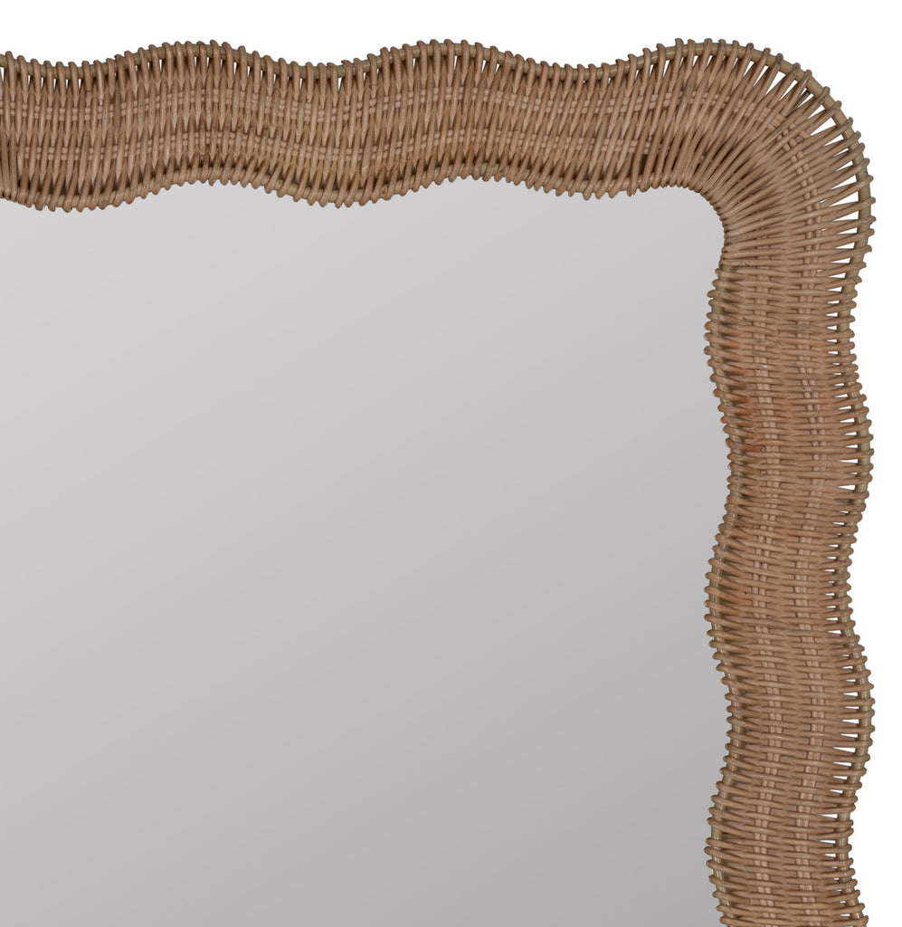 X Erin Gates Scalloped Linden Mirror