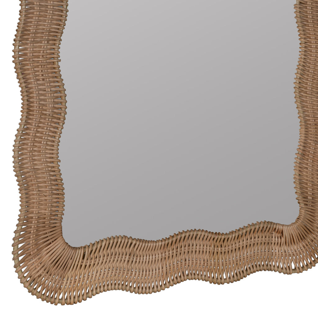 X Erin Gates Scalloped Linden Mirror