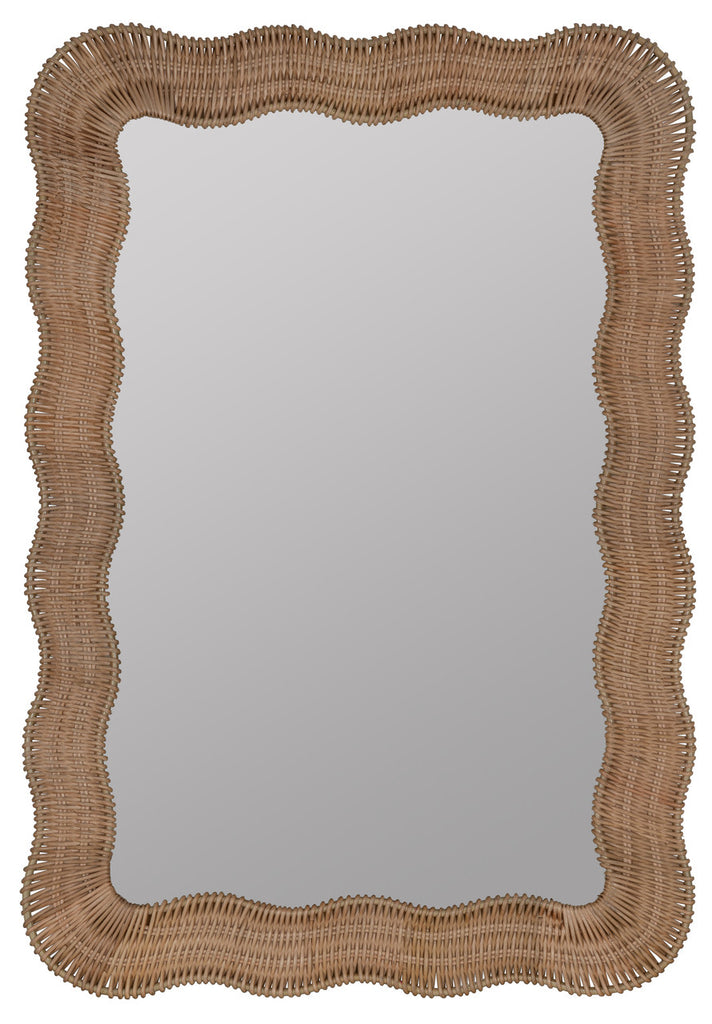 X Erin Gates Scalloped Linden Mirror