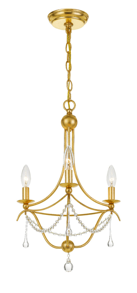 Metro 3 Light Mini Chandelier