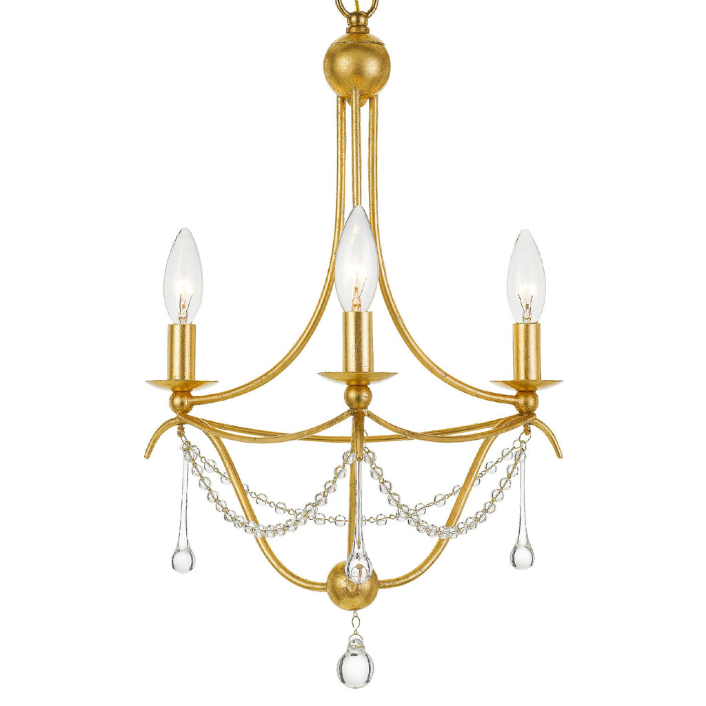 Metro 3 Light Mini Chandelier