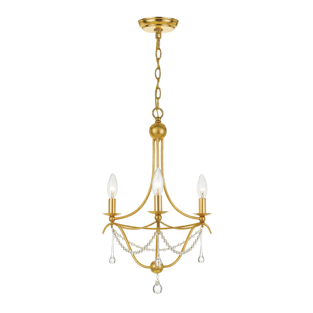 Metro 3 Light Mini Chandelier