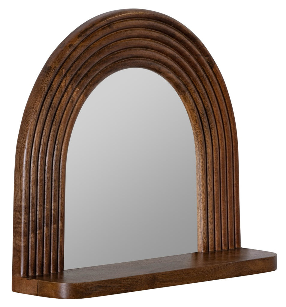 Sean Brown Shelf Wall Mirror