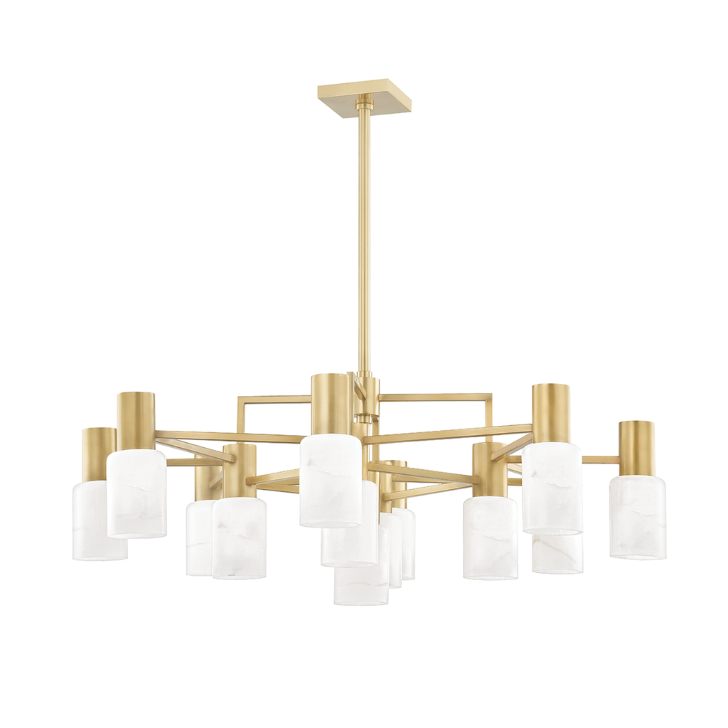 Centerport Chandelier - Aged Brass