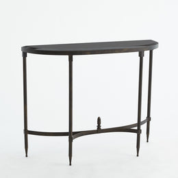 Fluted Iron Collection Console