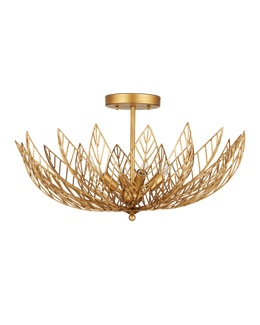 Leaflace Semi-Flush Mount