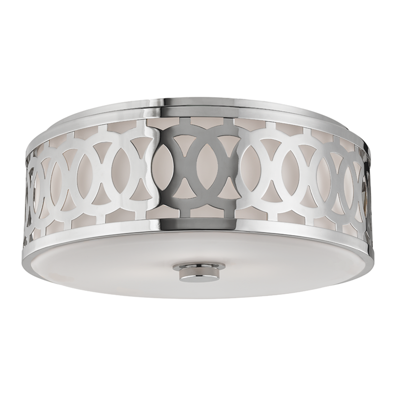 Genesee Flush Mount 17" - Polished Nickel