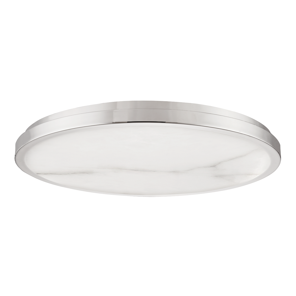 Woodhaven Flush Mount 24" - Polished Nickel