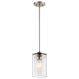 Crosby Pendant, Brushed Nickel