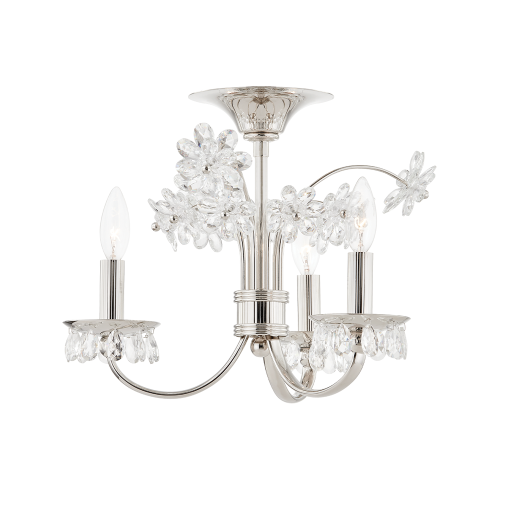 Beaumont Flush Mount - Polished Nickel