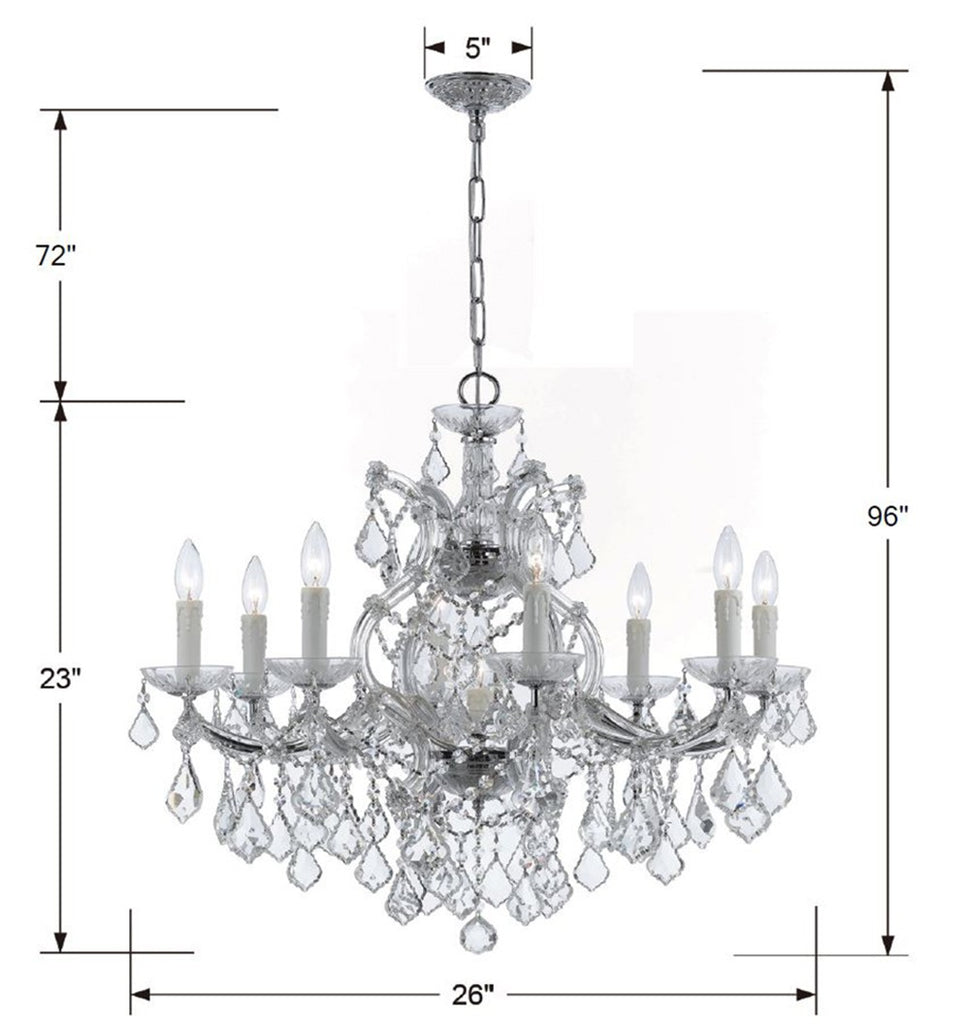 Maria Theresa 9 Light Chandelier