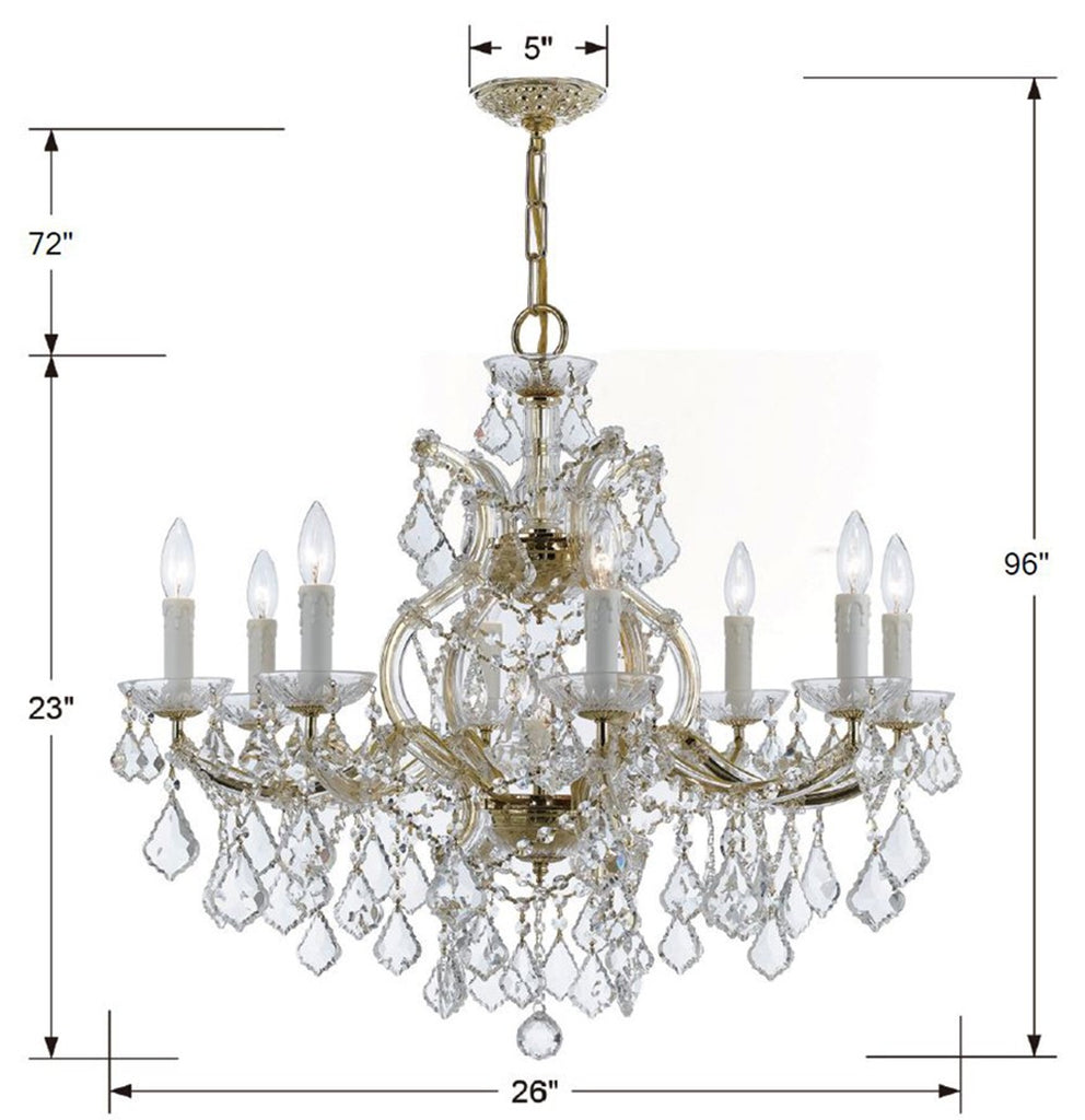 Maria Theresa 9 Light Chandelier