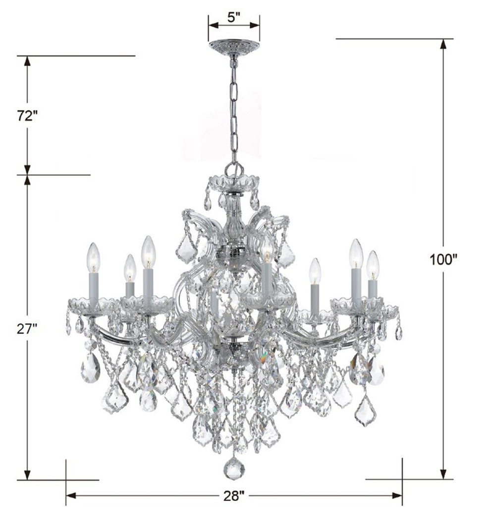 Maria Theresa 9 Light Chandelier