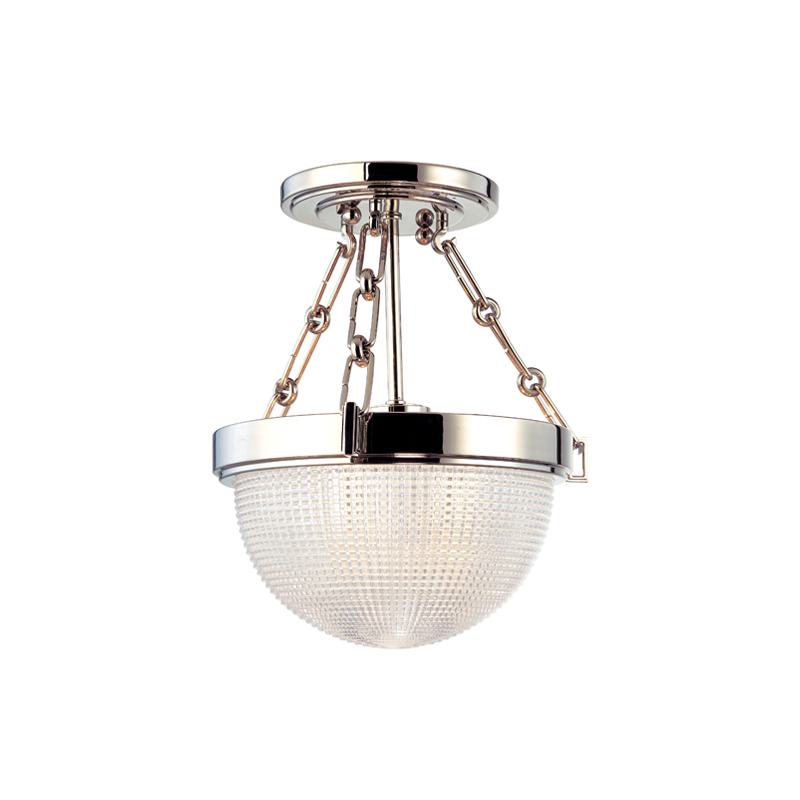 Winfield Semi Flush - Polished Nickel