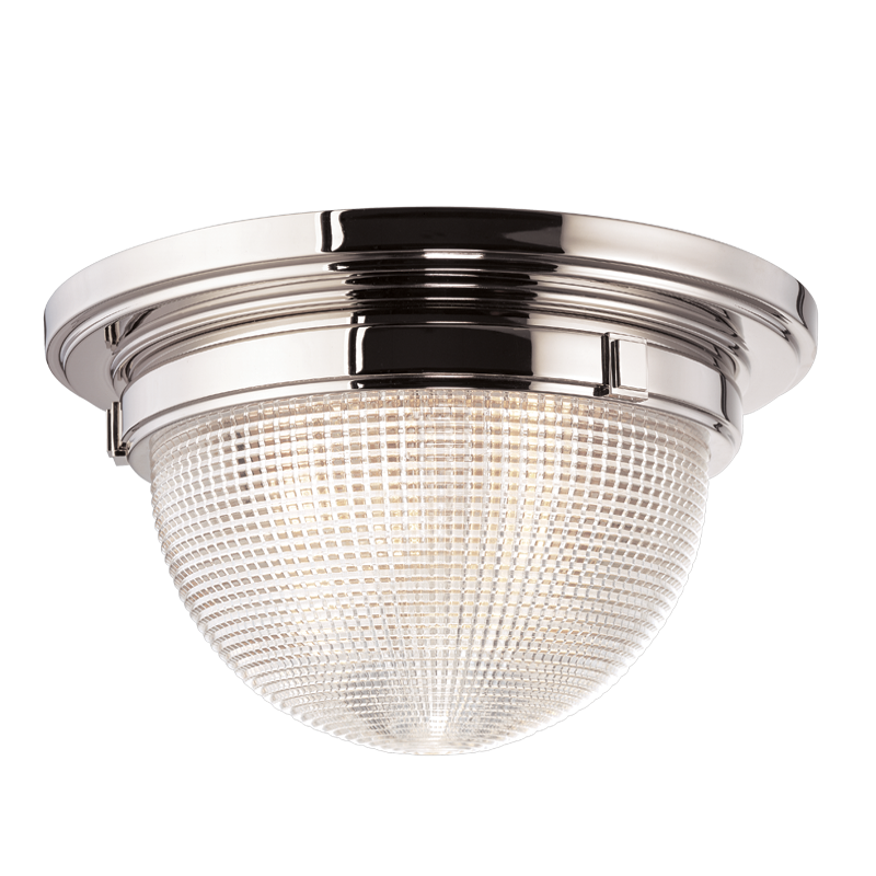 Winfield Flush Mount 9" - Polished Nickel