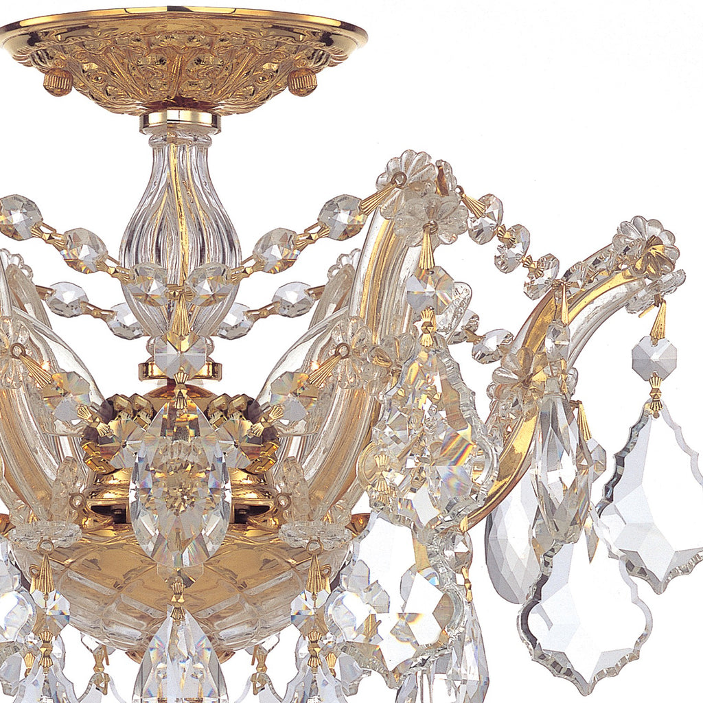 Maria Theresa 3 Light Semi Flush