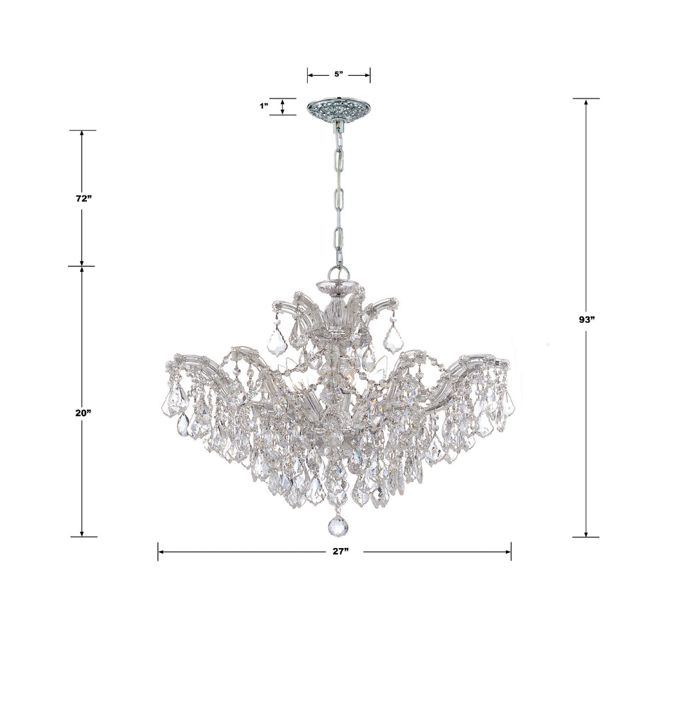 Maria Theresa 6 Light Chandelier