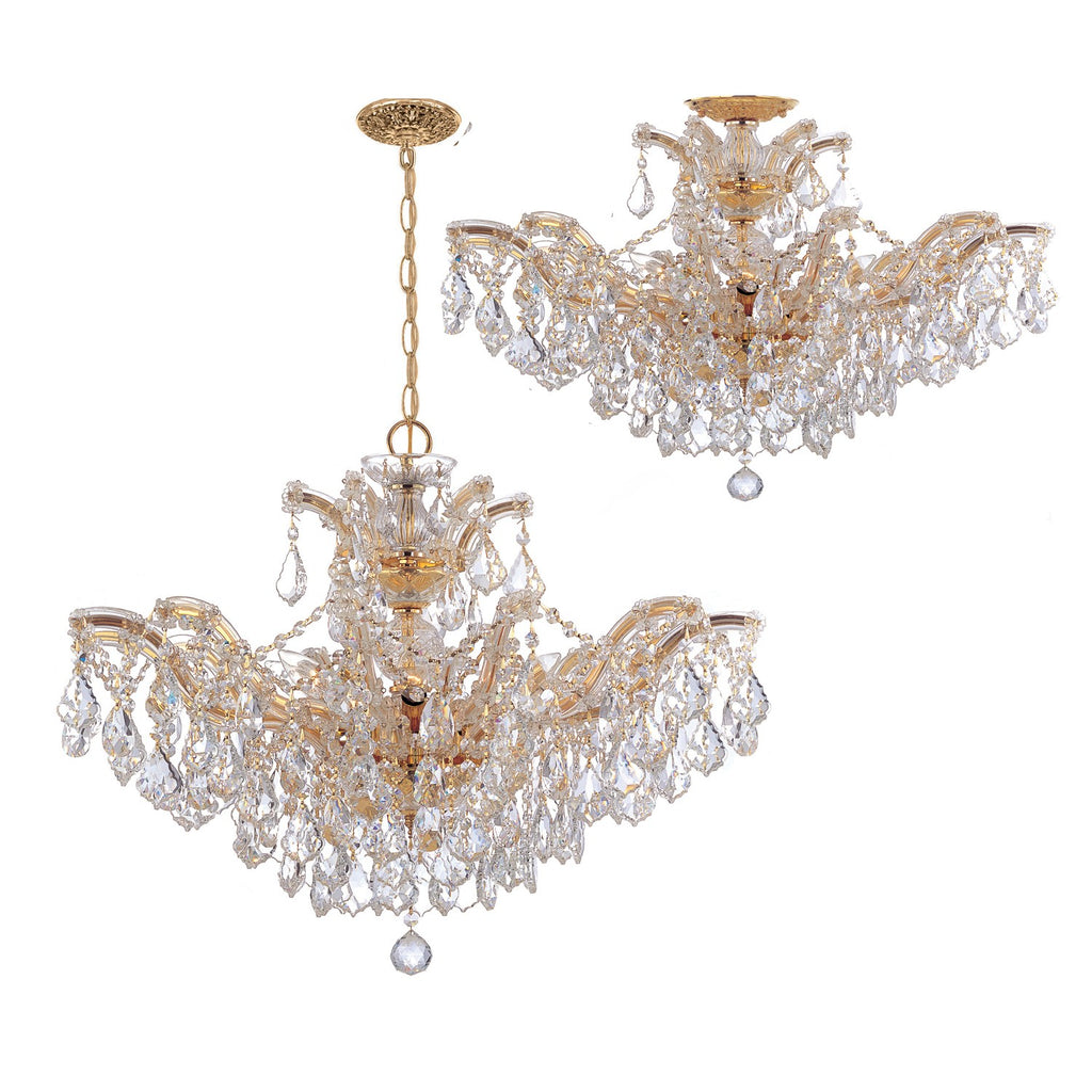 Maria Theresa 6 Light Semi Flush