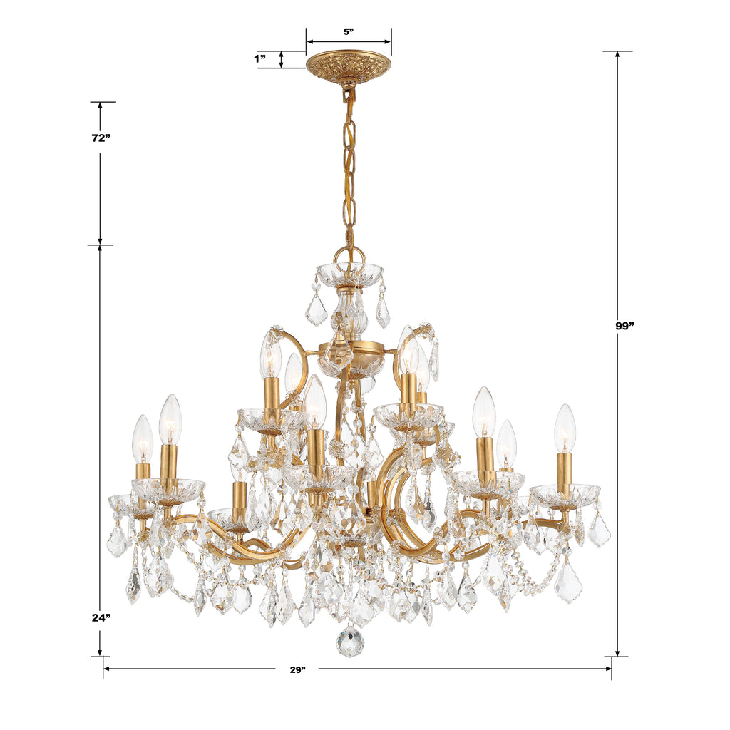 Filmore 12 Light Chandelier