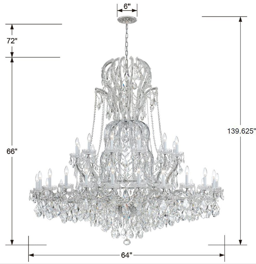 Maria Theresa 37 Light Chandelier