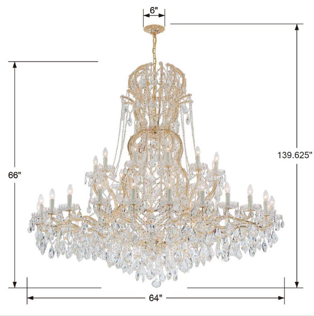 Maria Theresa 37 Light Chandelier