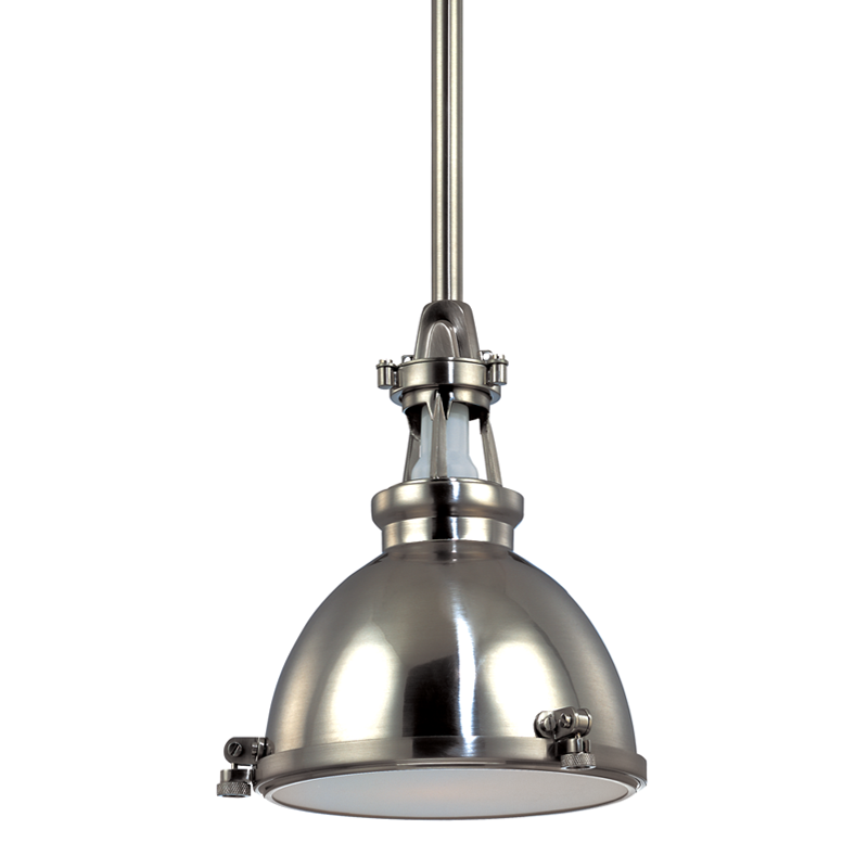 Massena Pendant 10" - Polished Nickel