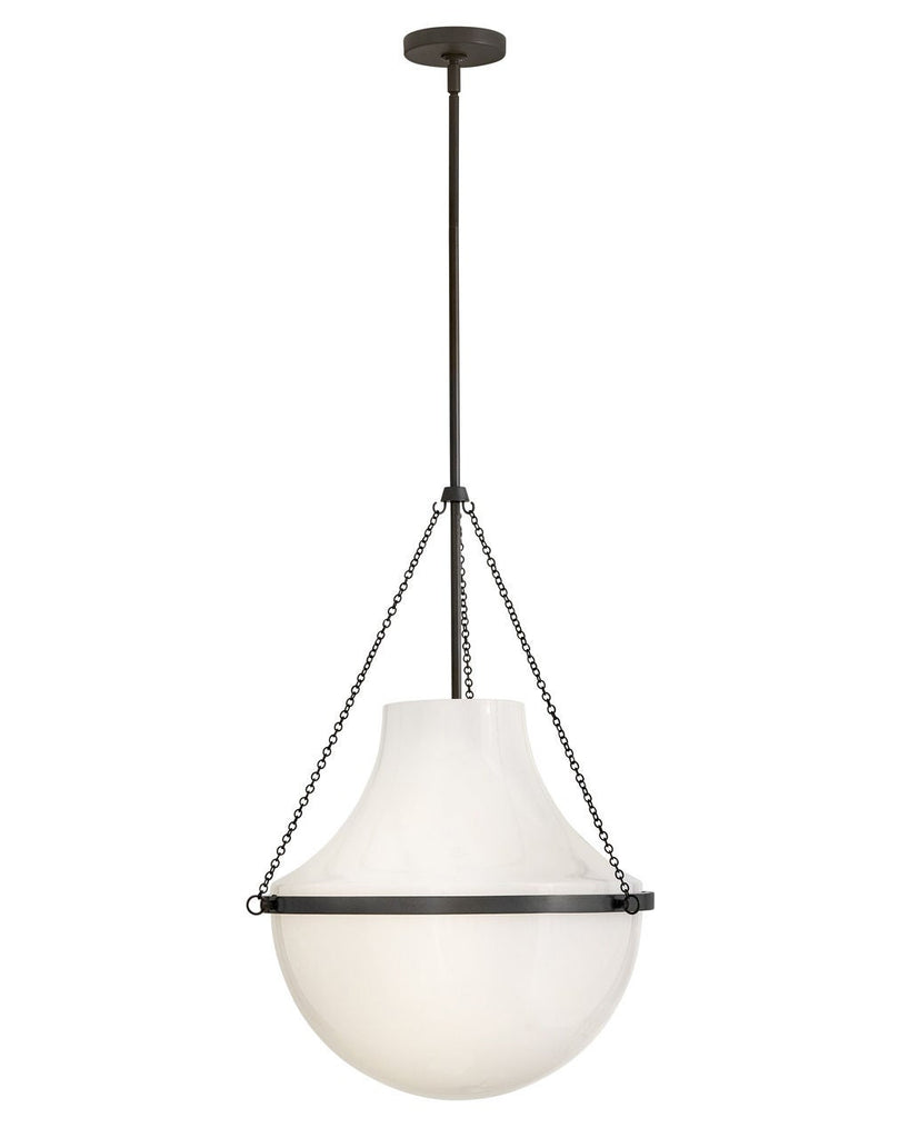 Collins Large Pendant, Black Oxide