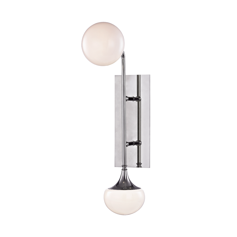 Fleming Wall Sconce - Polished Nickel