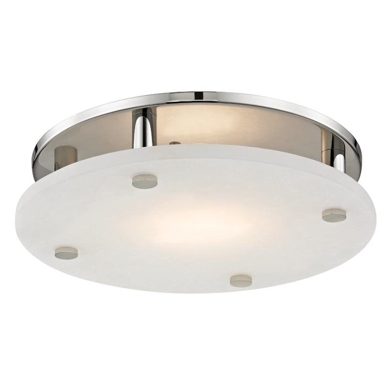 Croton Flush Mount 15" - Polished Nickel