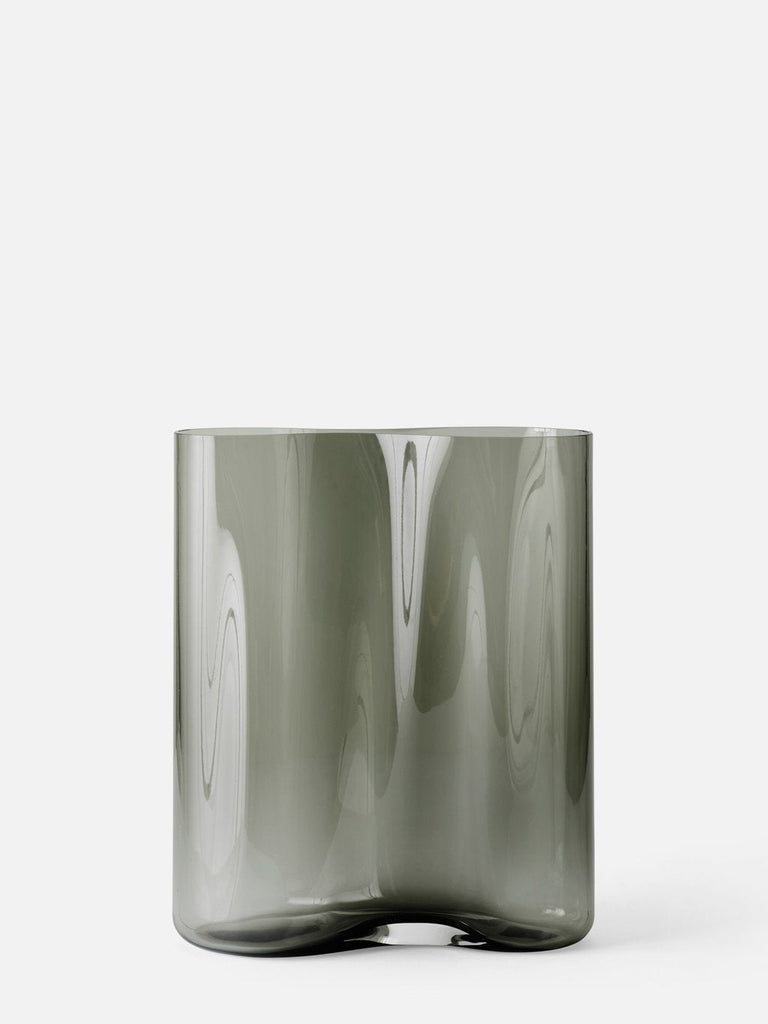 Aer Vase, 13 in, Smoke