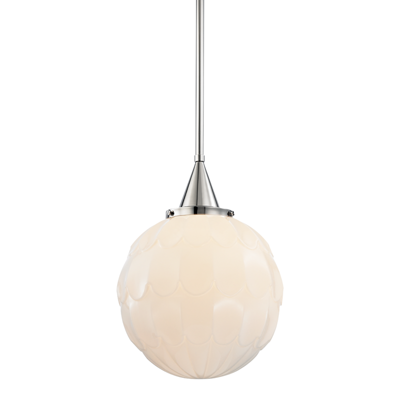 Tybalt Pendant 20" - Polished Nickel