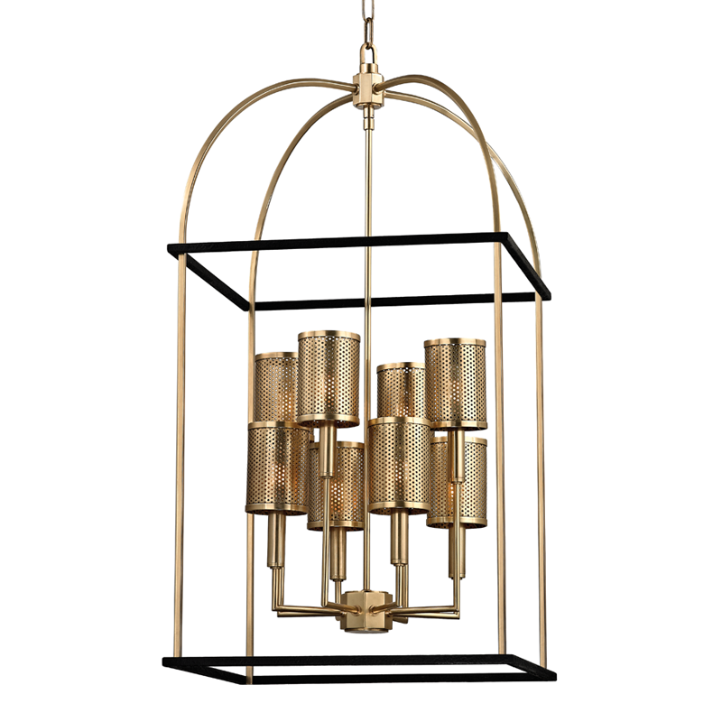 Vestal Pendant - Aged Brass